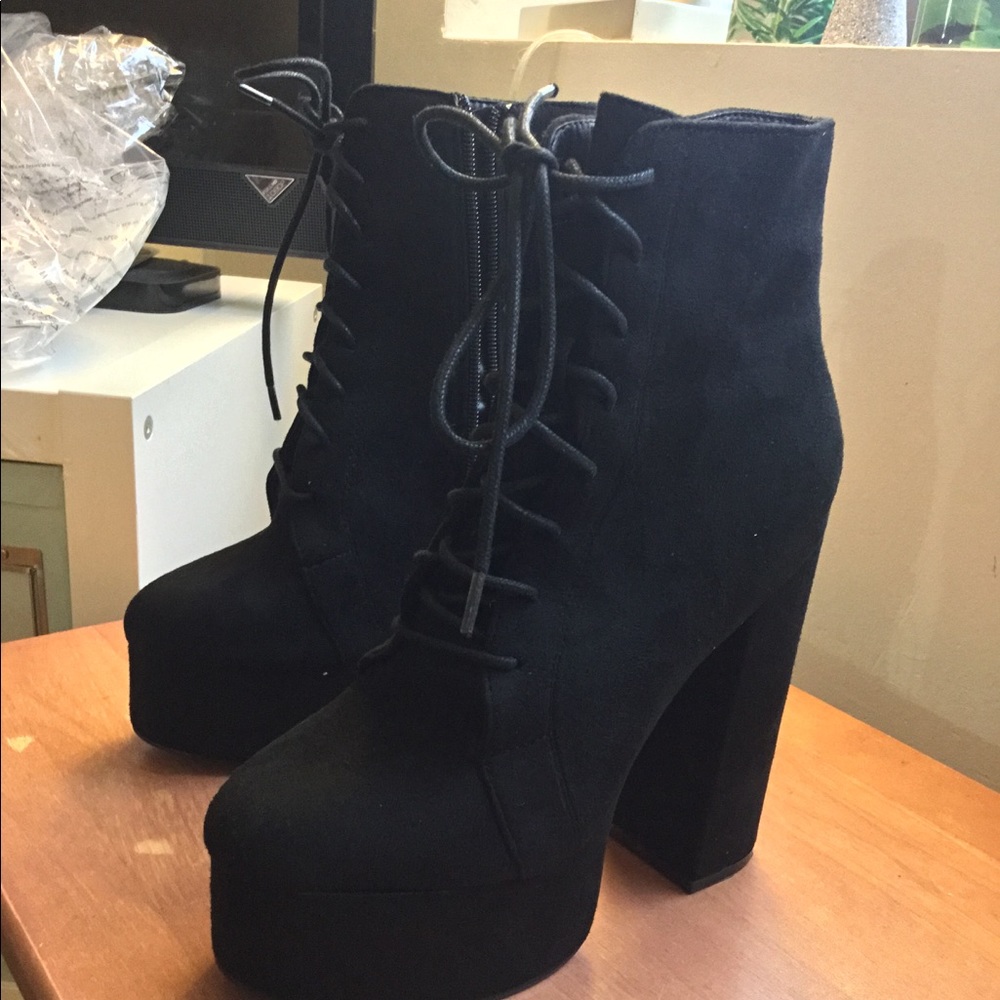 Black booties